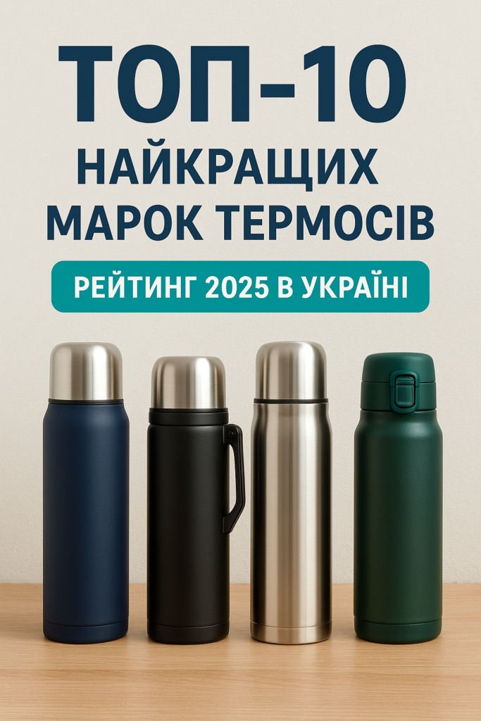 ТОП-10 найкращих марок термосів: Рейтинг 2025 в Україні