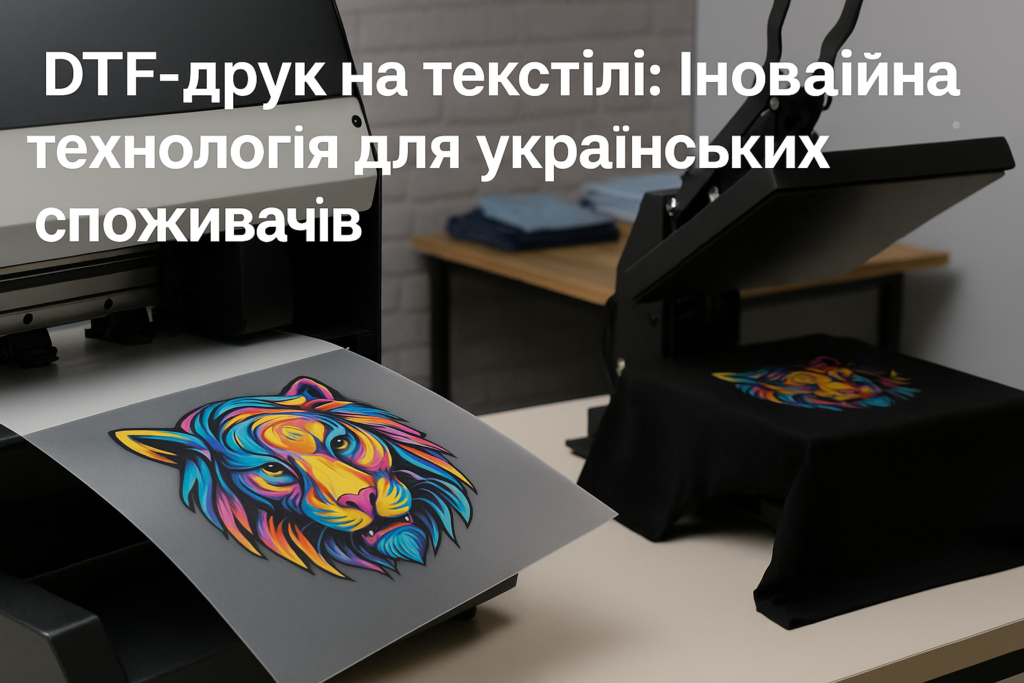 У невеликій київській друкарні повільно працює принтер, виводячи барвисте зображення на прозору плівку. Цей процес є частиною нової технології, яка впевнено завойовує популярність в Україні та світі — DTF-друк (Direct to Film). За кілька хвилин яскраве зображення з плівки переноситься на текстильний виріб, створюючи стійкий, деталізований і яскравий принт.